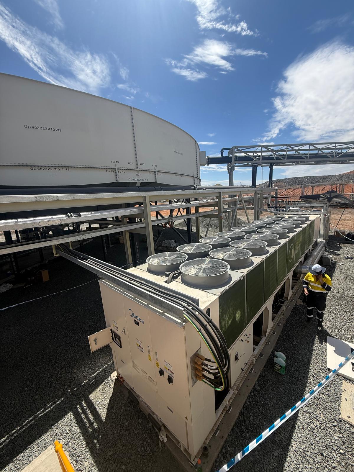 Mungari 4.2 Process Plant Expansion — SAG Mill Chiller Package