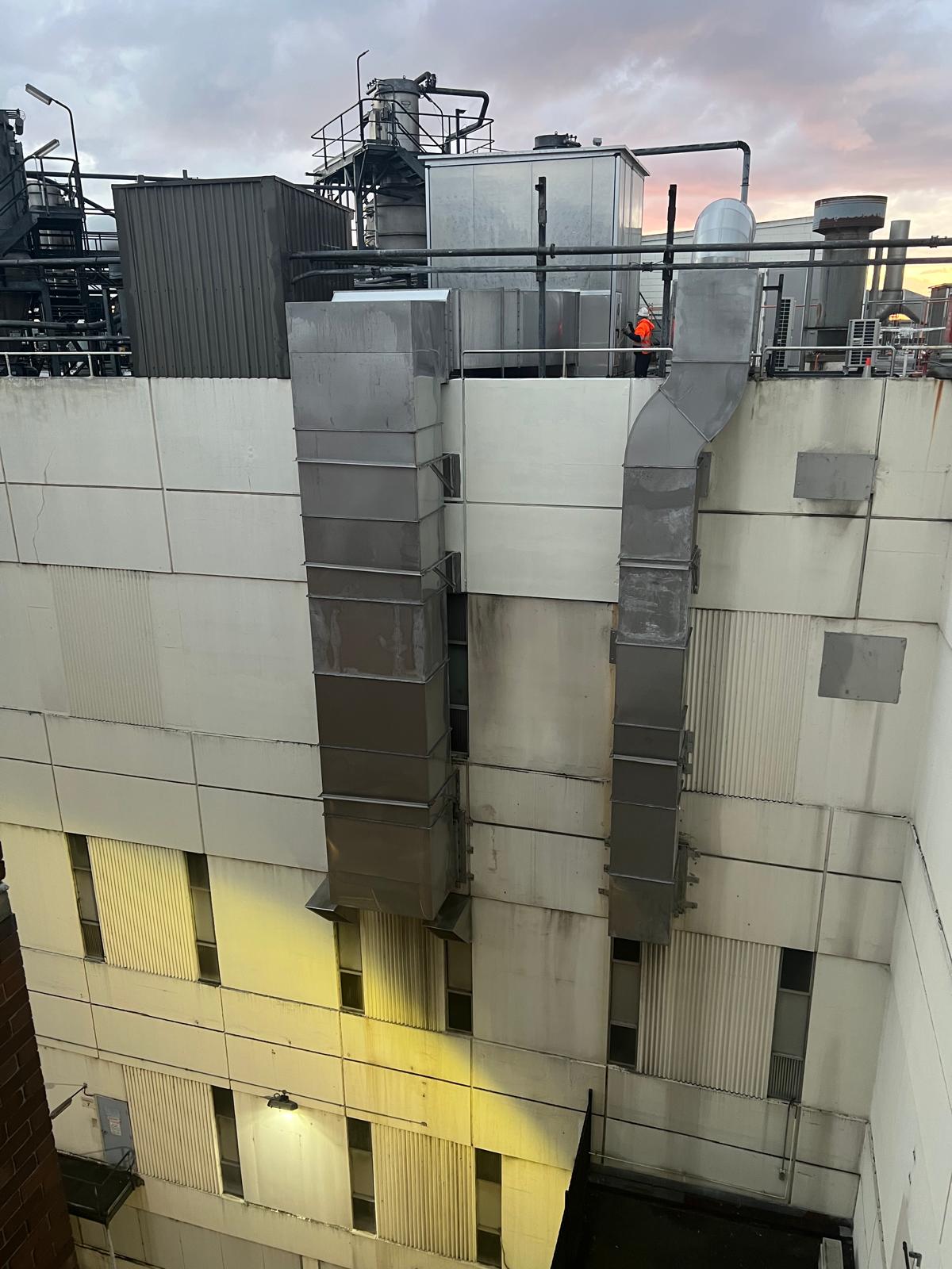 Kellogg Botany Plant — HVA0017, 0018 & 0019 External Ductwork Upgrade